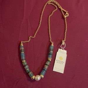 Kendra Scott Lila MOP Beaded Strand Necklace NWT